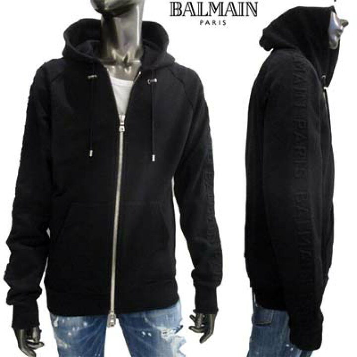 楽天市場】バルマン BALMAIN メンズ トップス パーカー フーディー  
