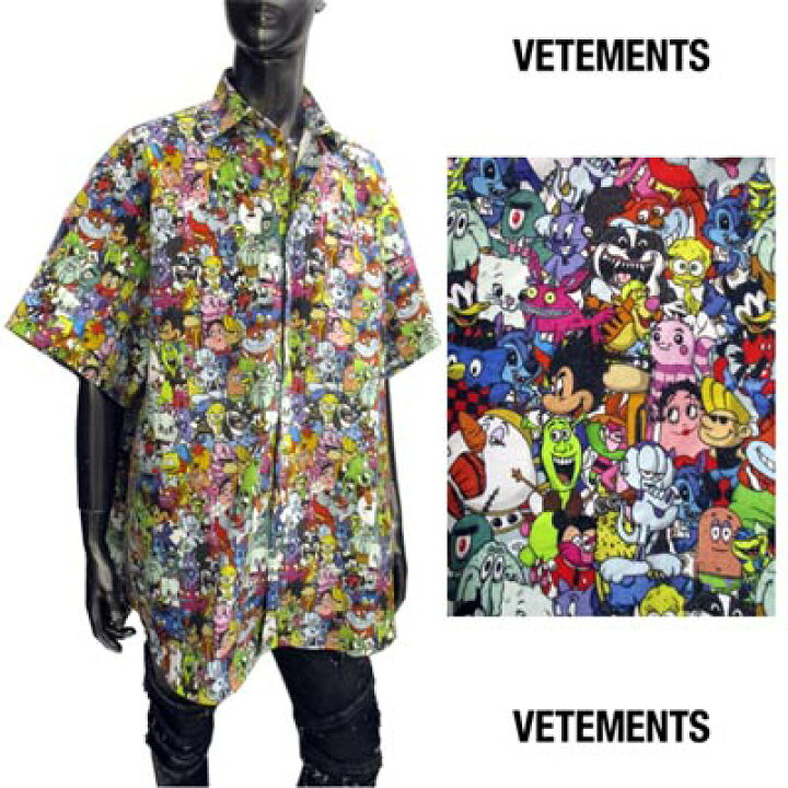 楽天市場】【完売】ヴェトモン VETEMENTS メンズ トップス シャツ 半袖 