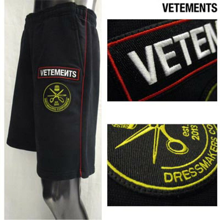 楽天市場】ヴェトモン VETEMENTS メンズ パンツ ボトムス ハーフパンツ 