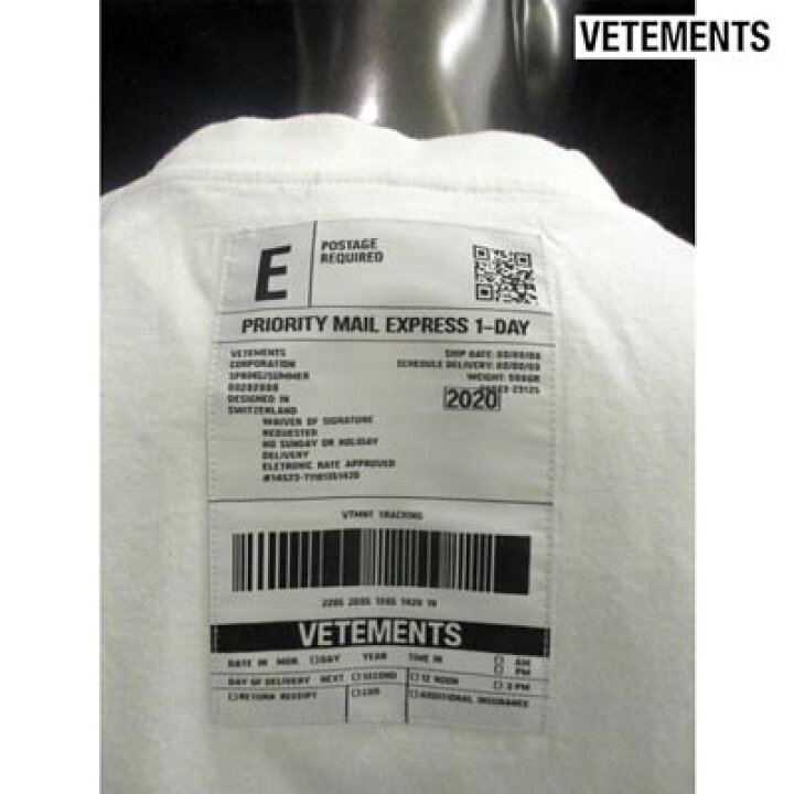 楽天市場】【完売】ヴェトモン VETEMENTS メンズ トップス Tシャツ 