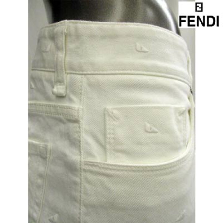 楽天市場】フェンディ FENDI メンズ パンツ ボトムス デニム ロゴ 