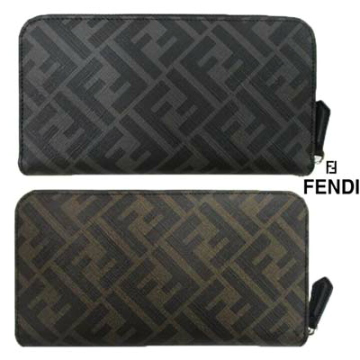 楽天市場】フェンディ FENDI 財布 ウォレット 長財布 ロゴ ユニ 