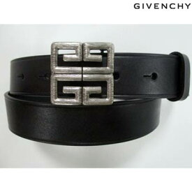 ジバンシー GIVENCHY メンズ 小物 ベルト レザーベルト ロゴ GGロゴバックル・ロゴ刻印入りレザーベルト ブラック BK400P K0TM 001 (R69300/R63000) 02S 春夏 【送料無料】 【smtb-TK】