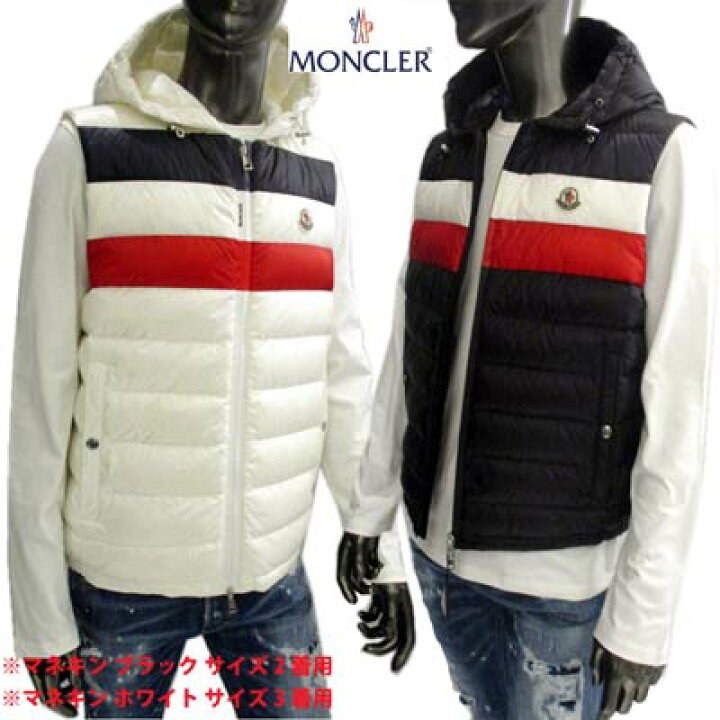 楽天市場】モンクレール MONCLER メンズ アウター ダウン ダウンベスト  
