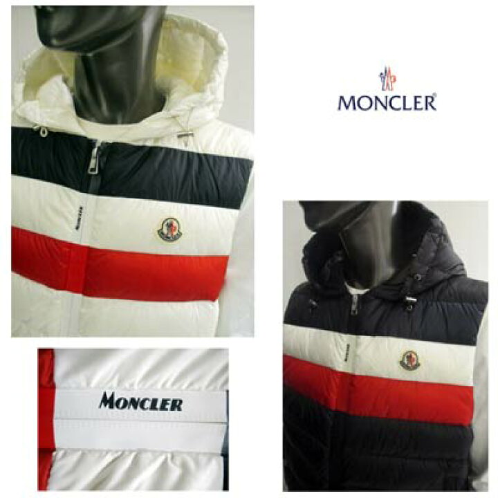 楽天市場】モンクレール MONCLER メンズ アウター ダウン ダウンベスト 