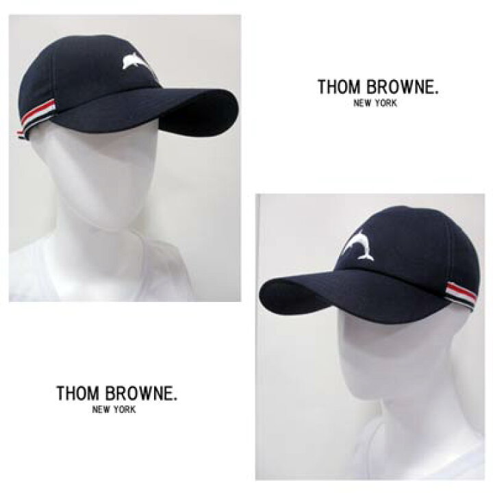 楽天市場】トムブラウン THOM BROWNE メンズ 帽子 キャップ ロゴ ユニ 