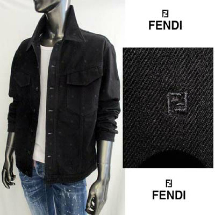 楽天市場】フェンディ FENDI メンズ アウター ジャケット デニム  