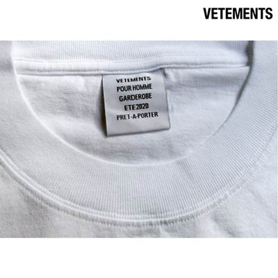 楽天市場】【完売】ヴェトモン VETEMENTS メンズ トップス Tシャツ 