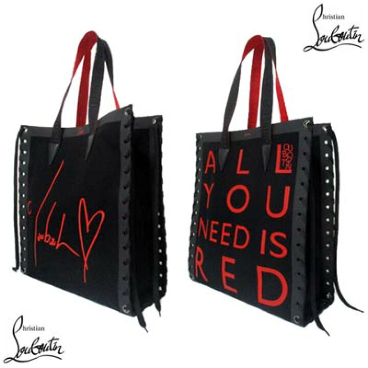 Christian Louboutin 似つかわしく 両面スタッズ トートバック