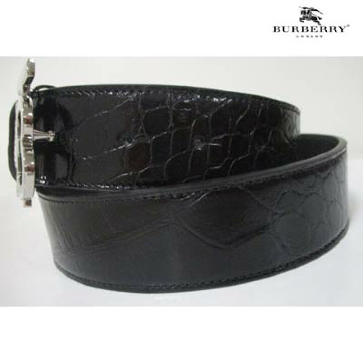 楽天市場】バーバリー BURBERRY メンズ 小物 ベルト レザーベルト  