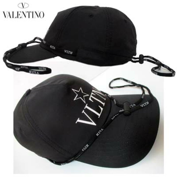 楽天市場】ヴァレンティノ VALENTINO メンズ 帽子 キャップ ユニ 