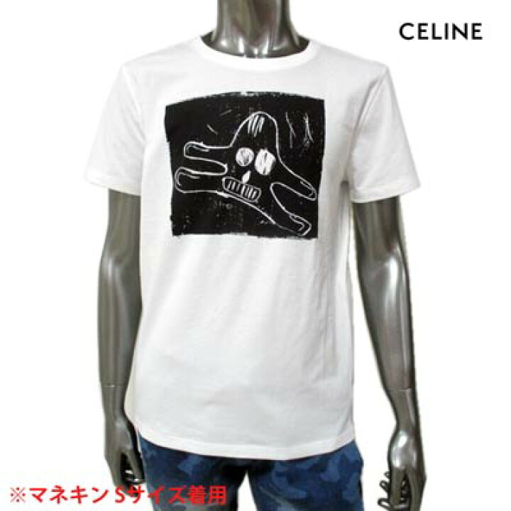 楽天市場】セリーヌ CELINE メンズ トップス Tシャツ 半袖 ロゴ 