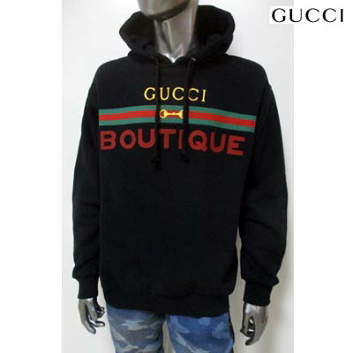 楽天市場】【完売】グッチ GUCCI メンズ トップス パーカー フーディー 