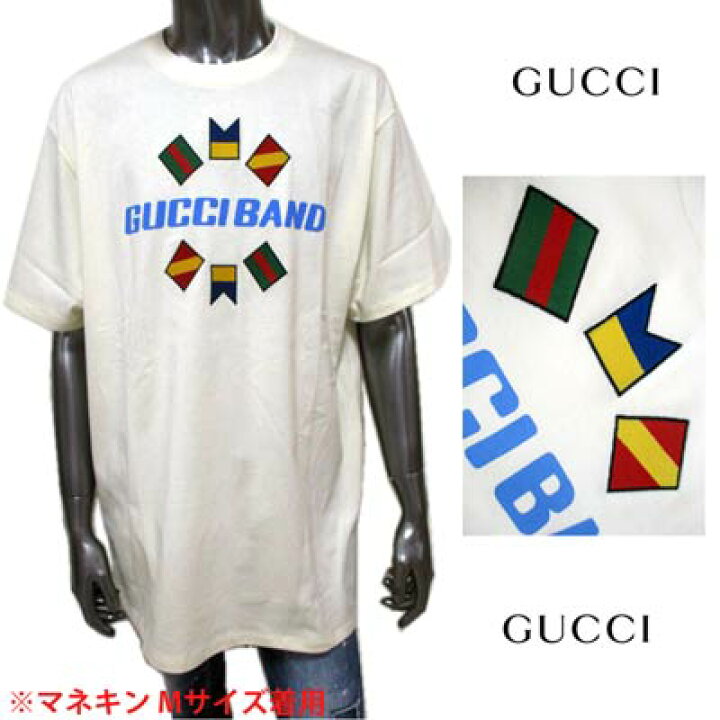 楽天市場】【完売】グッチ GUCCI メンズ トップス Tシャツ 半袖 ロゴ 