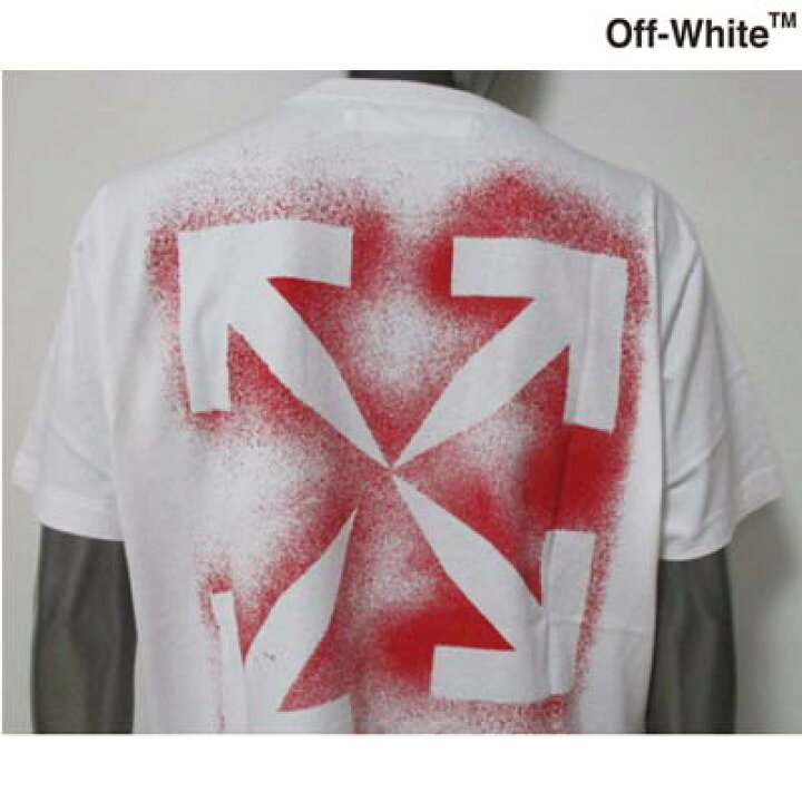 楽天市場】オフホワイト OFF-WHITE メンズ トップス Tシャツ 半袖 ロゴ  