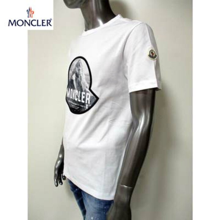 楽天市場】モンクレール MONCLER メンズ トップス Tシャツ 半袖 ロゴ 