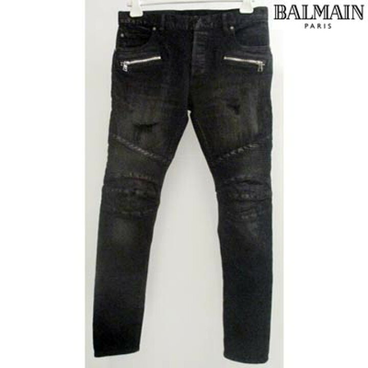 楽天市場】バルマン BALMAIN メンズ パンツ ボトムス ロゴ BALMAINロゴ  