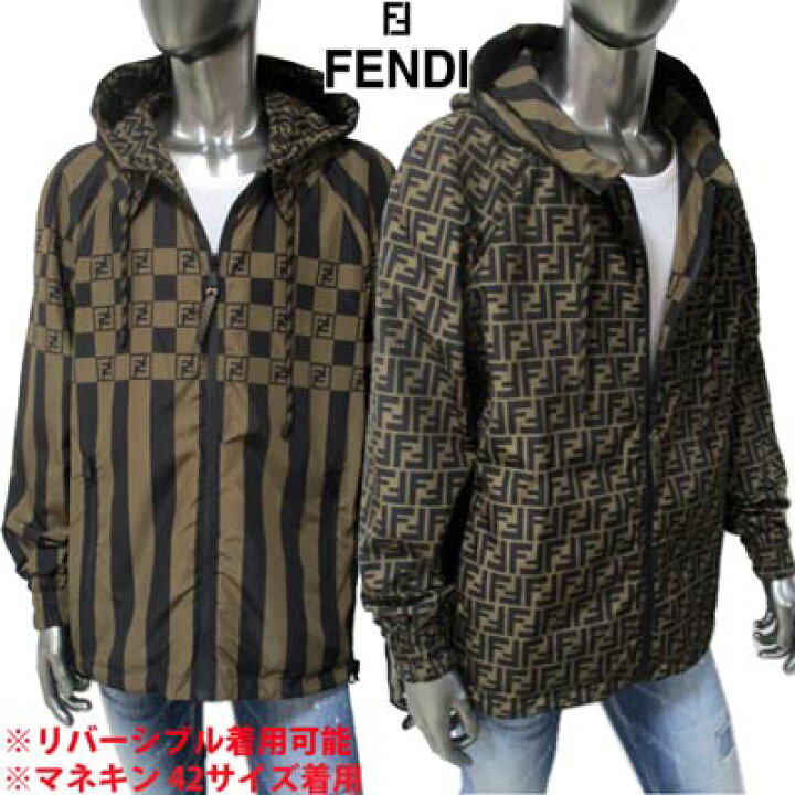 楽天市場】【完売】フェンディ FENDI メンズ アウター ジャケット ロゴ 
