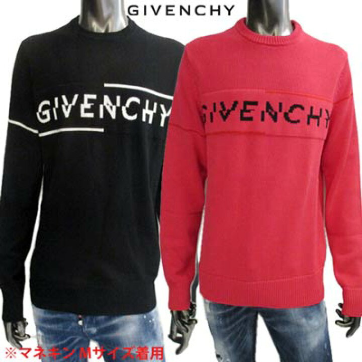 楽天市場】ジバンシー GIVENCHY メンズ トップス ニット セーター ロゴ  