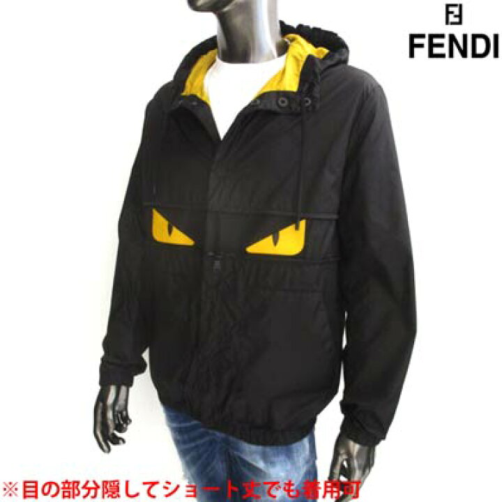 楽天市場】フェンディ FENDI メンズ アウター ジャケット ロゴ ※目部分  