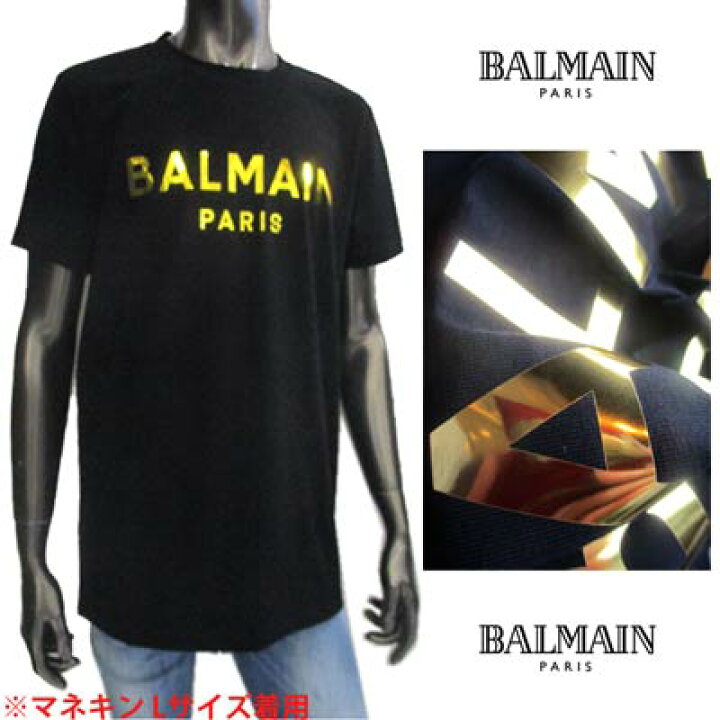 楽天市場】【完売】バルマン BALMAIN メンズ トップス Tシャツ 半袖 