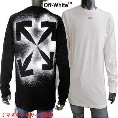 楽天市場】off-white オフホワイト ロングtシャツの通販