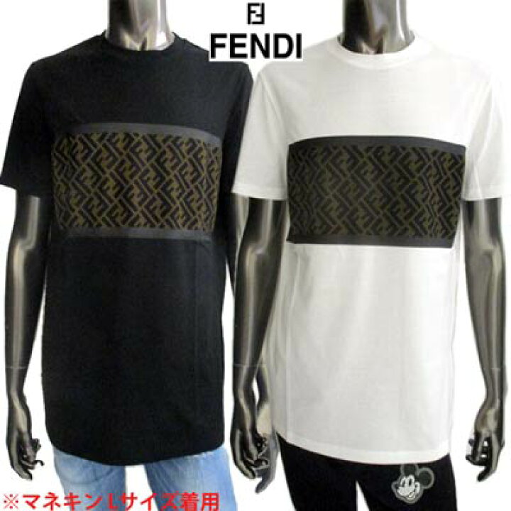 楽天市場】フェンディ FENDI メンズ トップス Tシャツ 半袖 ロゴ 