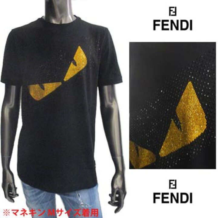 楽天市場】フェンディ FENDI メンズ トップス Tシャツ 半袖 ロゴ  