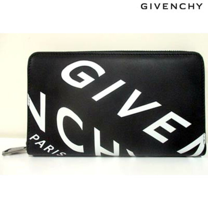 楽天市場 ジバンシー Givenchy メンズ 財布 ウォレット 長財布 ロゴ ユニセックス可 Givenchy斜めロゴ Zipロゴ刻印付きレザーロングウォレット ブラック Bk600gk 0xg 004 R000 02a 年秋冬新作 送料無料 Smtb Tk ガッツ ブランドショップ