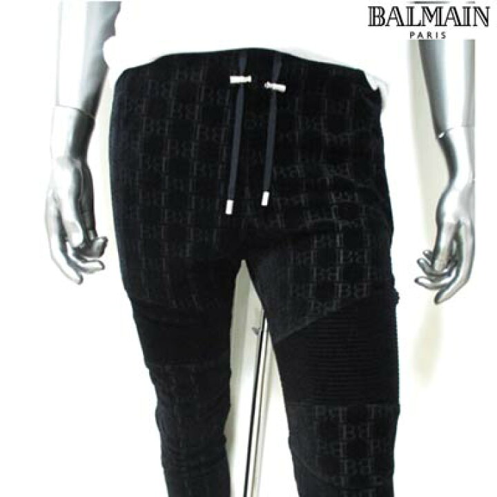 楽天市場】バルマン BALMAIN メンズ パンツ ボトムス ロゴ setup着可 