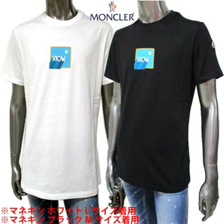 楽天市場】モンクレール MONCLER メンズ トップス Tシャツ 半袖 ロゴ 