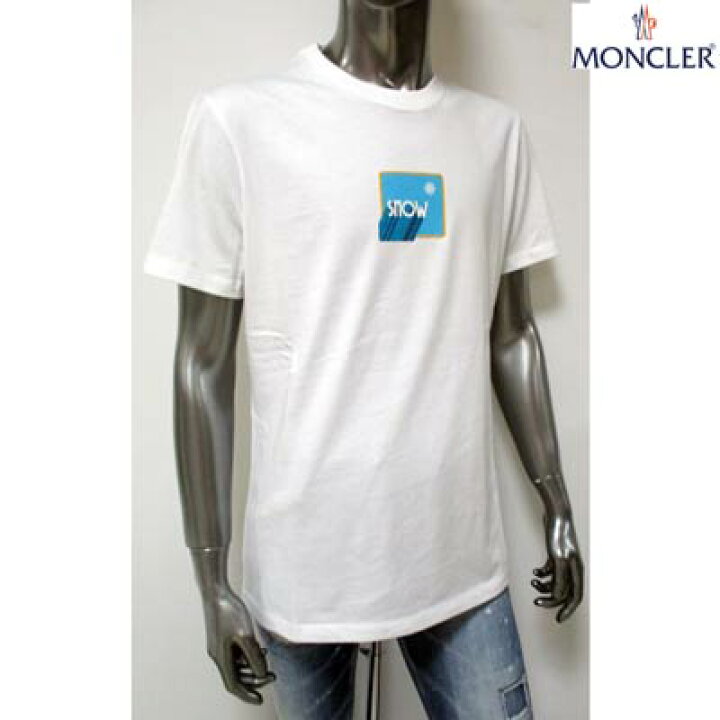 楽天市場】モンクレール MONCLER メンズ トップス Tシャツ 半袖 ロゴ 