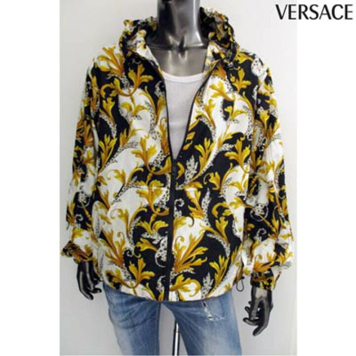 楽天市場】ヴェルサーチ VERSACE メンズ トップス パーカー フーディー 