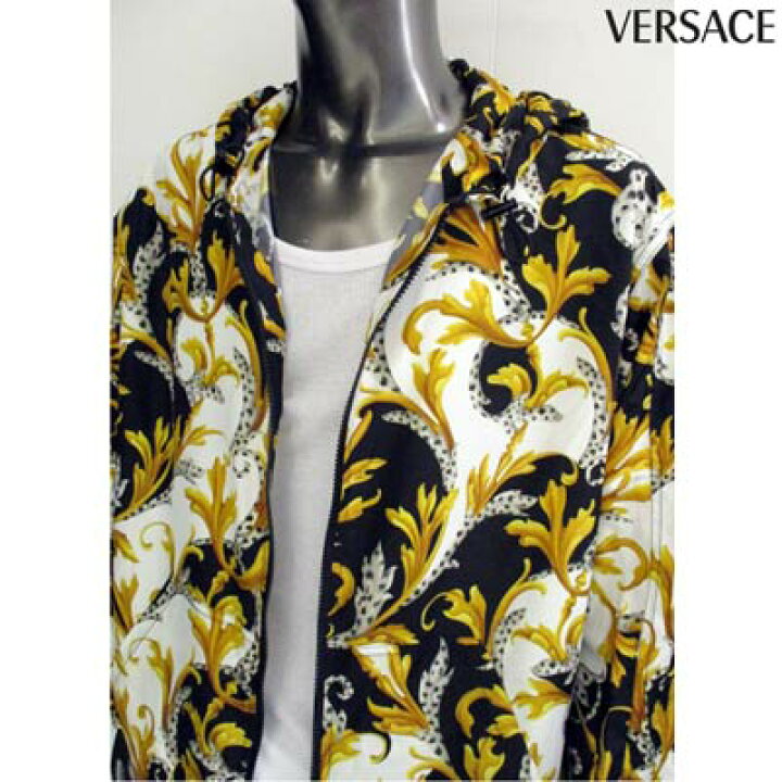 楽天市場】ヴェルサーチ VERSACE メンズ トップス パーカー フーディー 