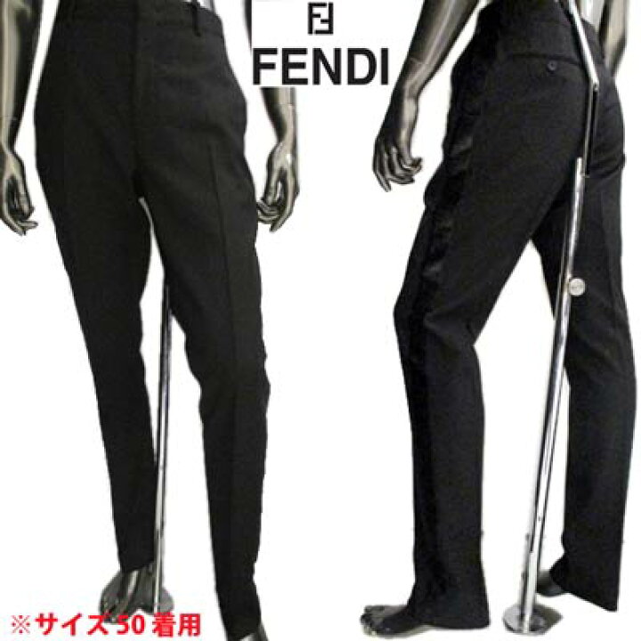 楽天市場】フェンディ FENDI メンズ パンツ ボトムス ロゴ サイドFF  