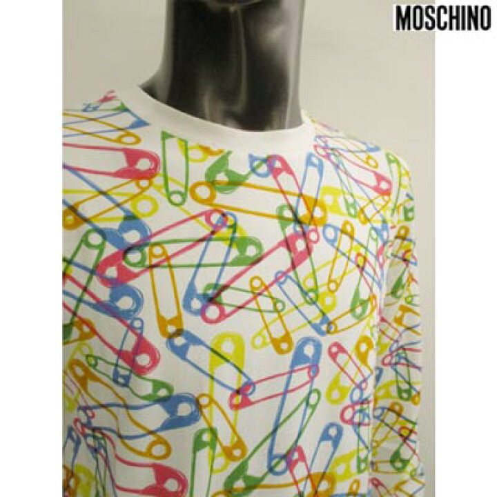 楽天市場】モスキーノ MOSCHINO メンズ トップス ロンT 長袖 ロゴ 