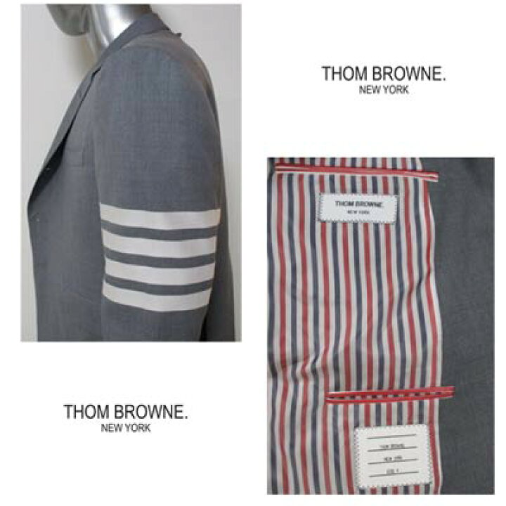 楽天市場】トムブラウン THOM BROWNE メンズ アウター ジャケット ロゴ 