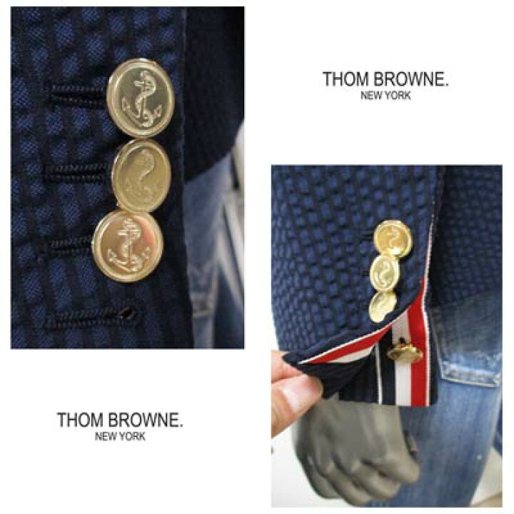 楽天市場】トムブラウン THOM BROWNE メンズ アウター ジャケット ロゴ 