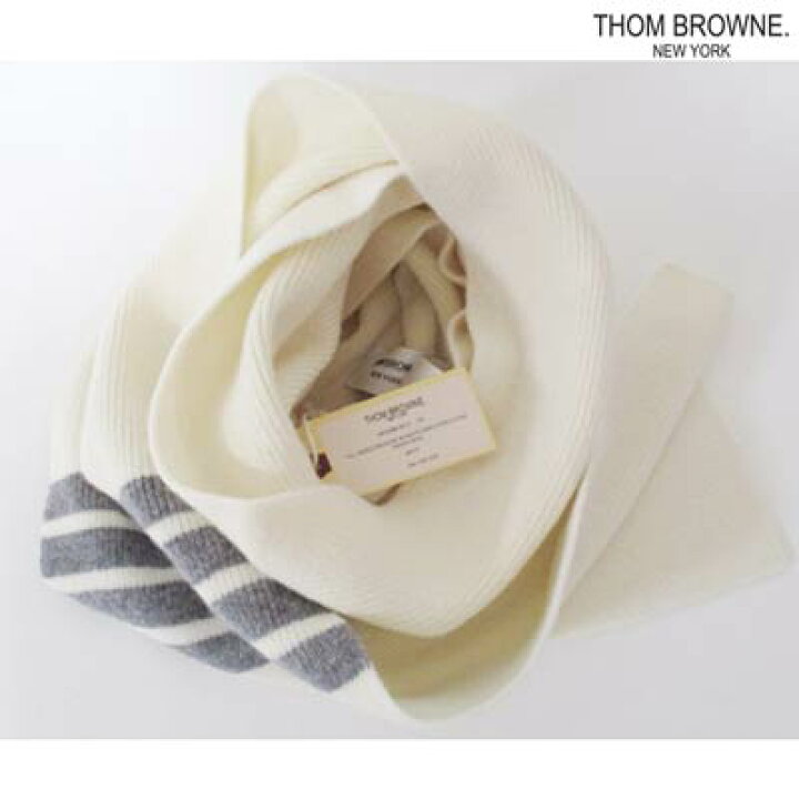 楽天市場】トムブラウン THOM BROWNE メンズ 小物 ストール マフラー 