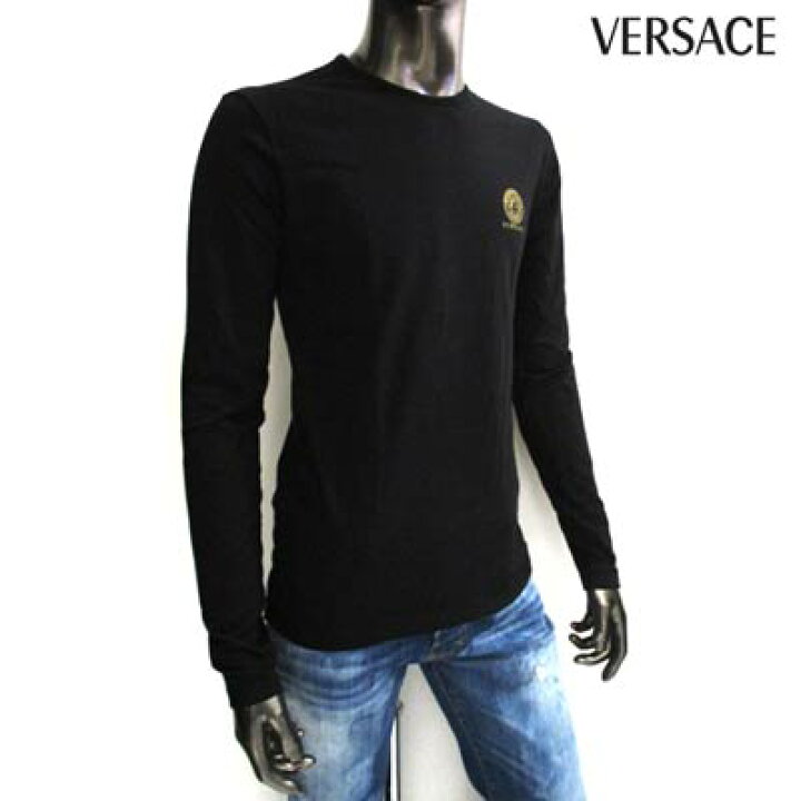 楽天市場】ヴェルサーチ VERSACE メンズ トップス Tシャツ ロンT 長袖 