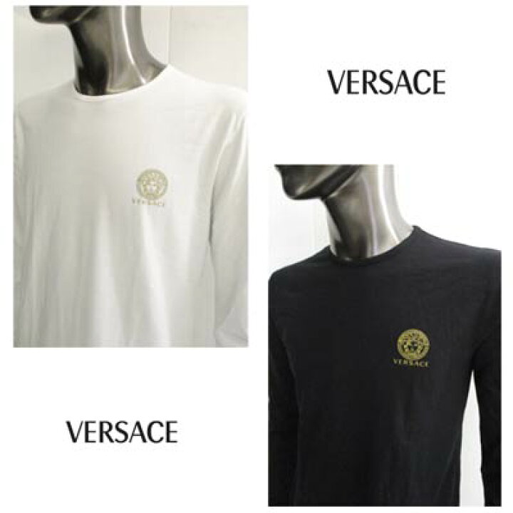 楽天市場】ヴェルサーチ VERSACE メンズ トップス Tシャツ ロンT 長袖 