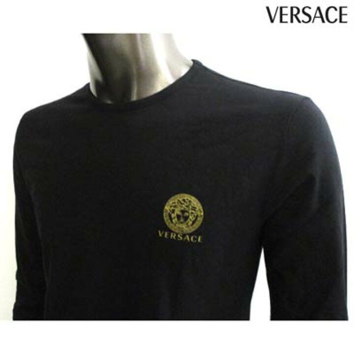 楽天市場】ヴェルサーチ VERSACE メンズ トップス Tシャツ ロンT 長袖 