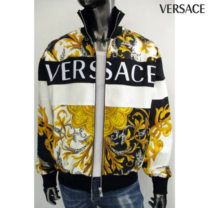 楽天市場】ヴェルサーチ VERSACE メンズ アウター ジャケット ロゴ  
