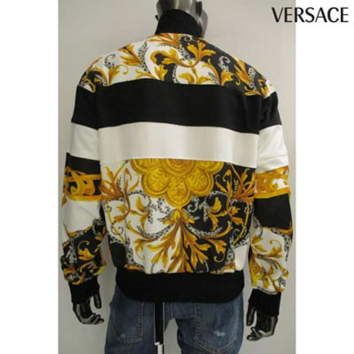 楽天市場】ヴェルサーチ VERSACE メンズ アウター ジャケット ロゴ 
