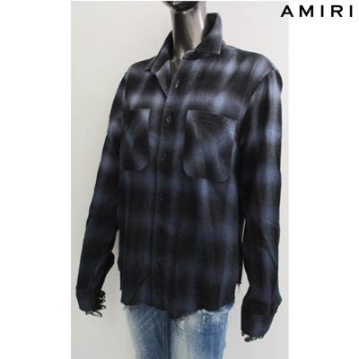 楽天市場】アミリ AMIRI レディース トップス シャツ 長袖 裾カット