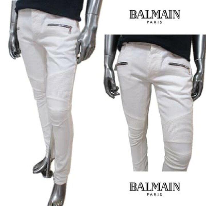 楽天市場】バルマン BALMAIN メンズ パンツ ボトムス ロゴ BALMAINロゴ 