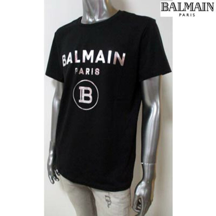 楽天市場】バルマン BALMAIN メンズ トップス Tシャツ 半袖 ロゴ 