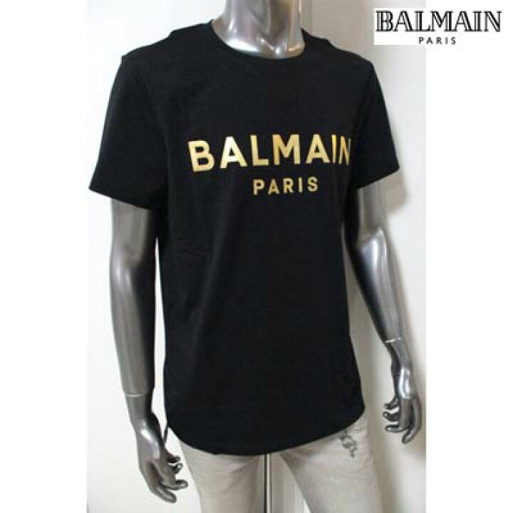 楽天市場】バルマン BALMAIN メンズ トップス Tシャツ 半袖 ロゴ 