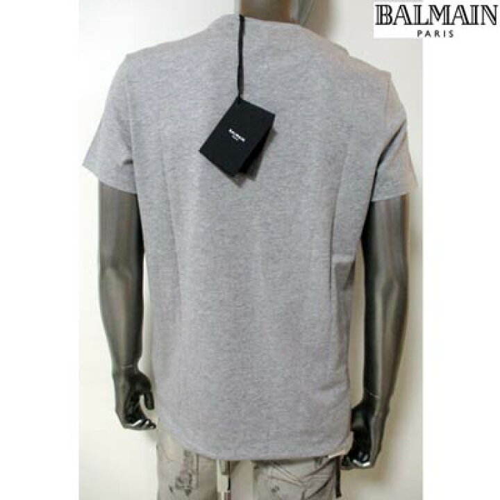 楽天市場】バルマン BALMAIN メンズ トップス Tシャツ 半袖 ロゴ