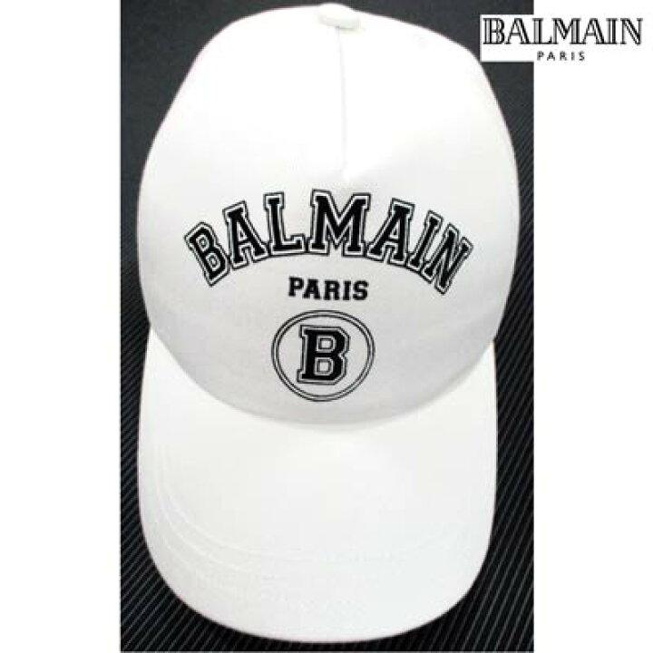 楽天市場】【完売】バルマン BALMAIN メンズ 小物 帽子 キャップ ロゴ 